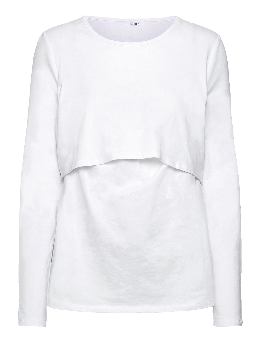 Lindex - Top MOM Vera New Nursing - overdele - white - 1