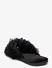 Lindex - Indoor slippers feather - mažiausios kainos - black - 2