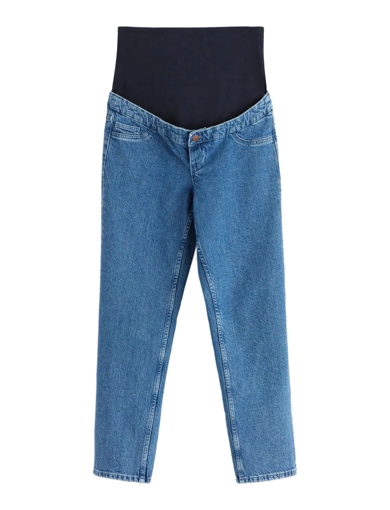 LINDEX Mom Straight Nea Cropped Maternity Jeans Blau - 40 - Damen