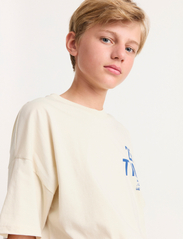 Lindex - T shirt UNI - marškinėliai trumpomis rankovėmis - light beige - 6