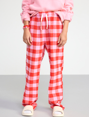 Lindex - Pajama trousers checked flanne - mažiausios kainos - light pink - 2