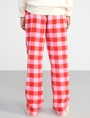 Lindex - Pajama trousers checked flanne - mažiausios kainos - light pink - 5
