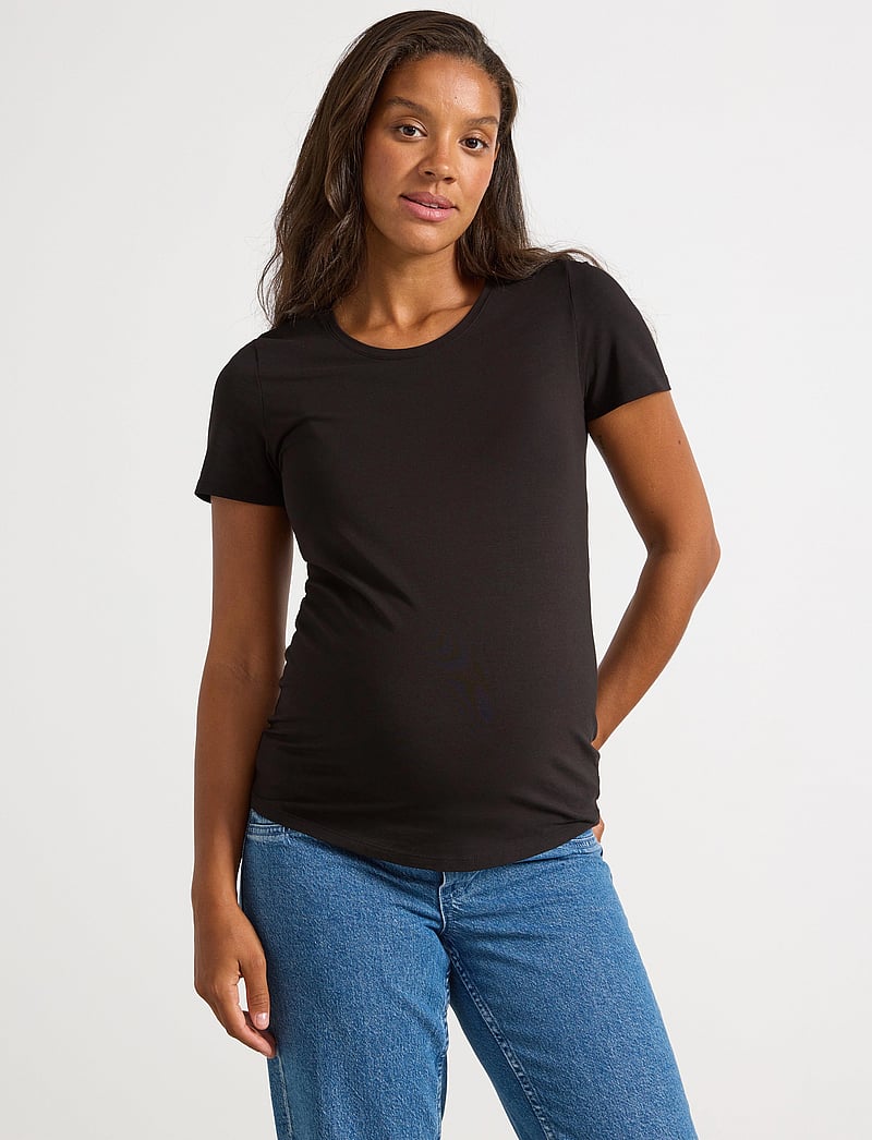 Lindex - MOM maternity top - oberteile - black - 0