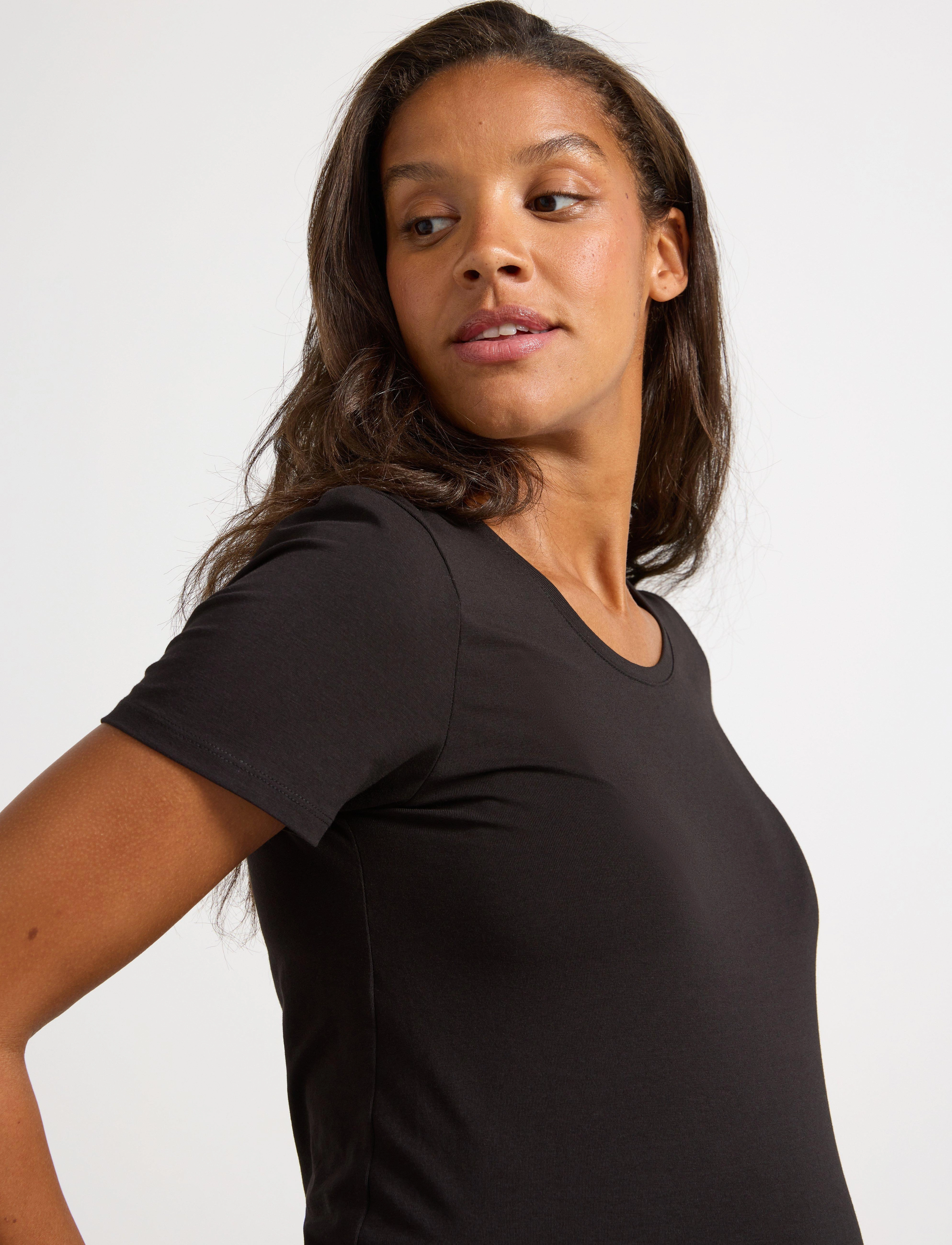Lindex - Top MOM Vega - t-shirts - black - 5