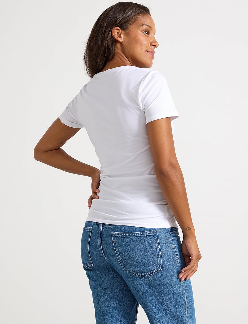 Lindex - Top MOM Vega - oberteile - white - 4