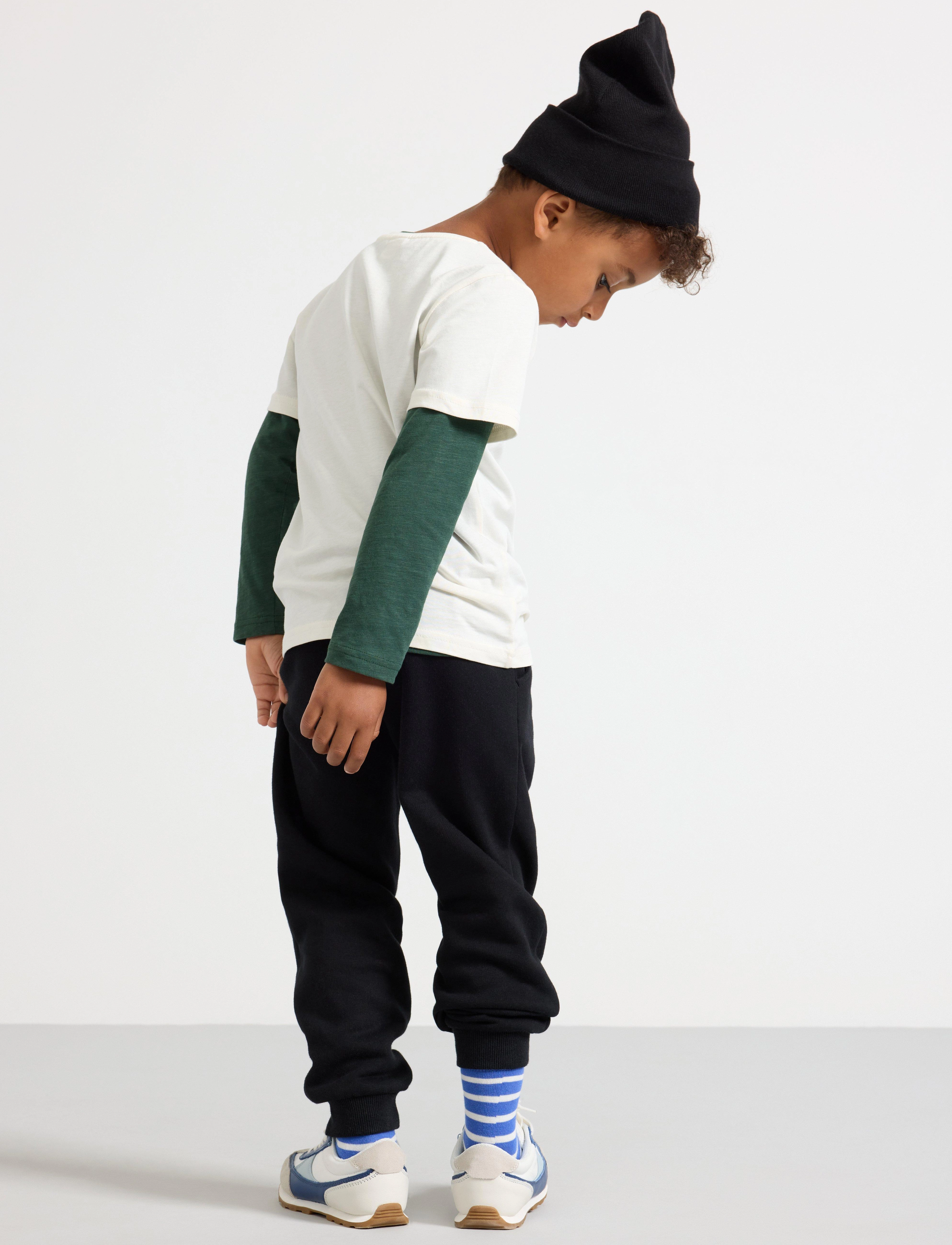 Lindex - Trousers basic contract - black - 3