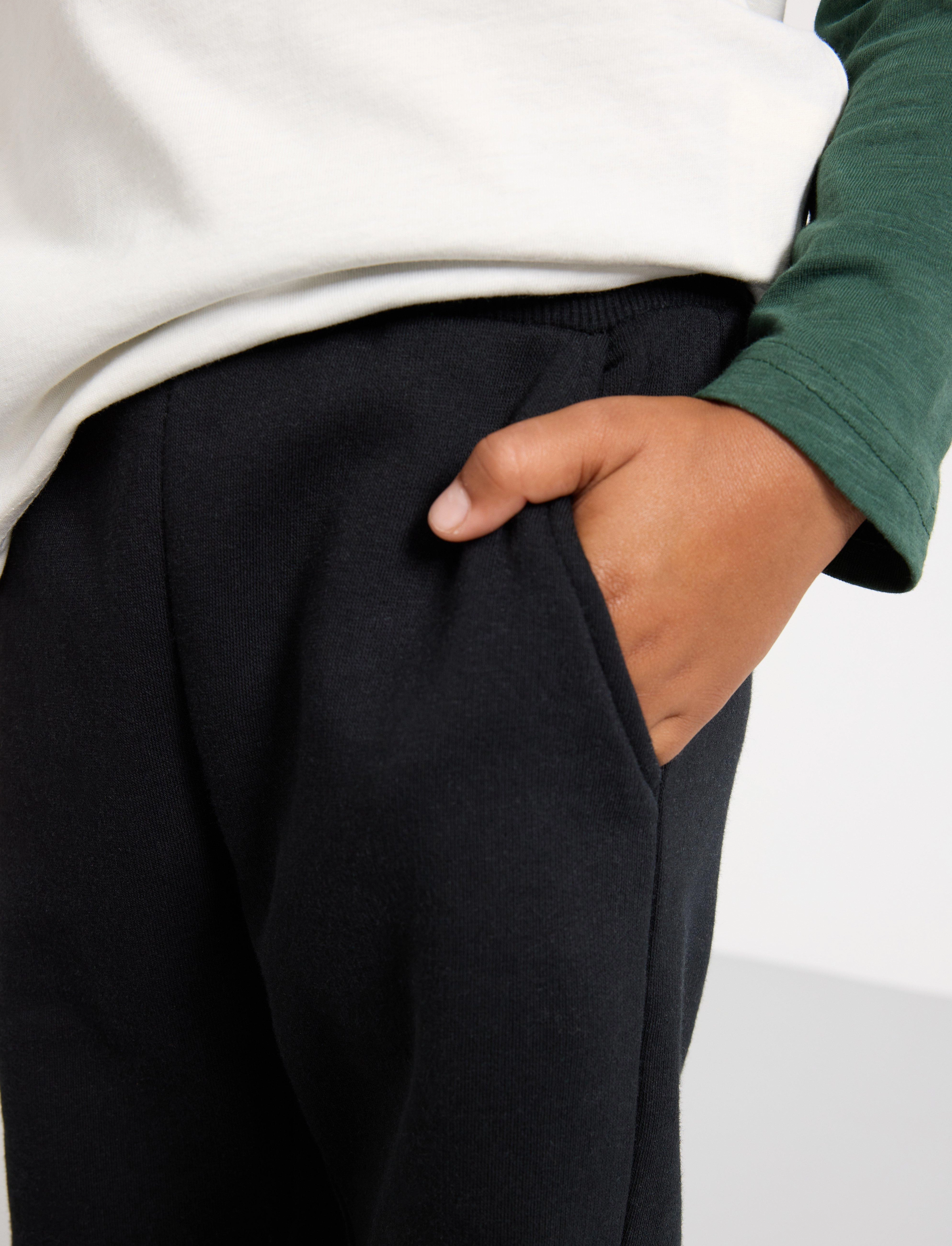 Lindex - Trousers basic contract - black - 4