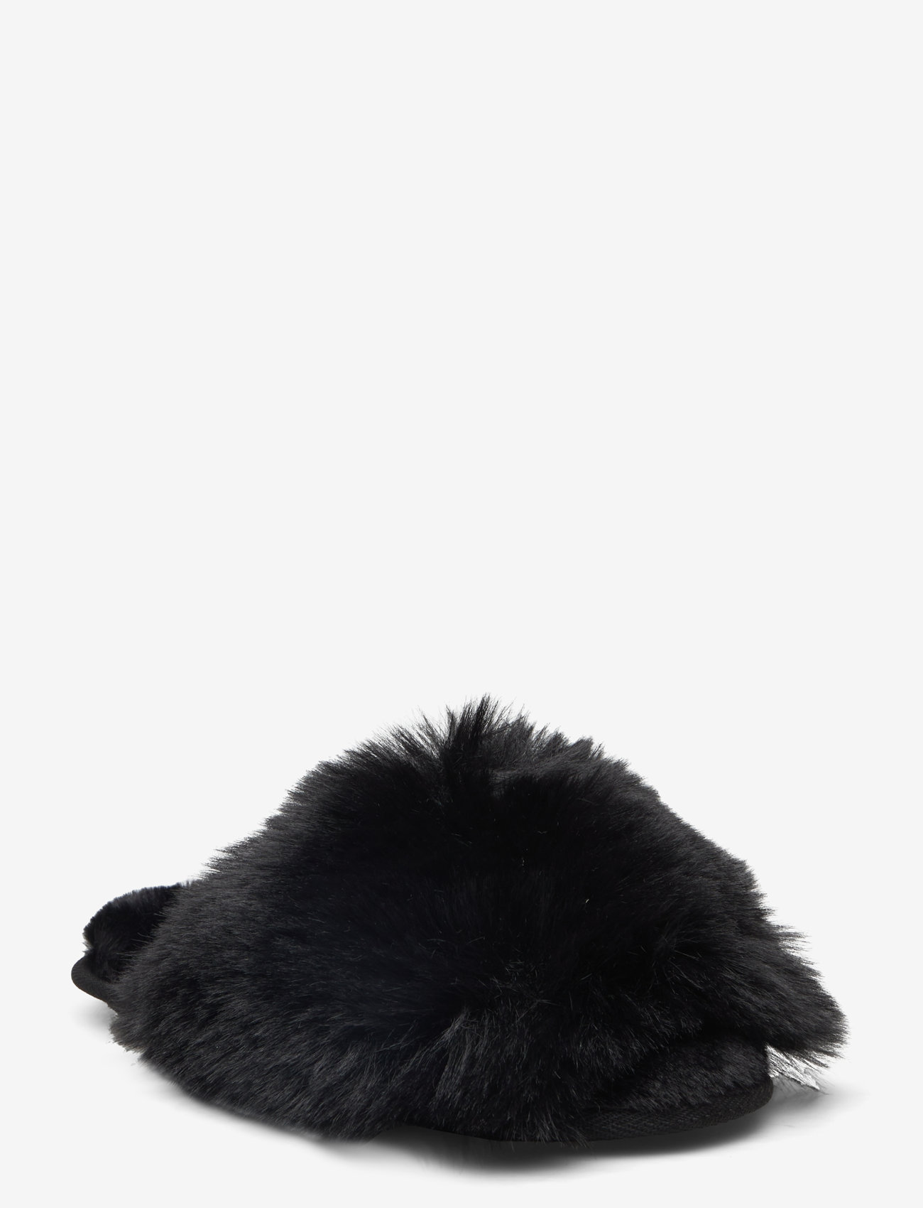 Lindex - Indoor Slipper super fluffy - modetrends - black - 0