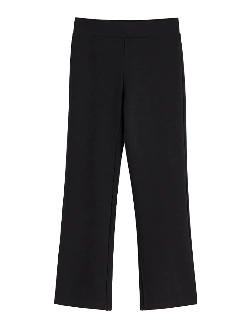 Lindex - Trousers Alva kick flare - utsvängda byxor - black - 1