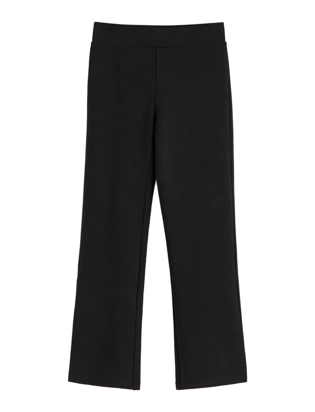 Lindex Trousers Alva kick flare - Byxor - BLACK / black