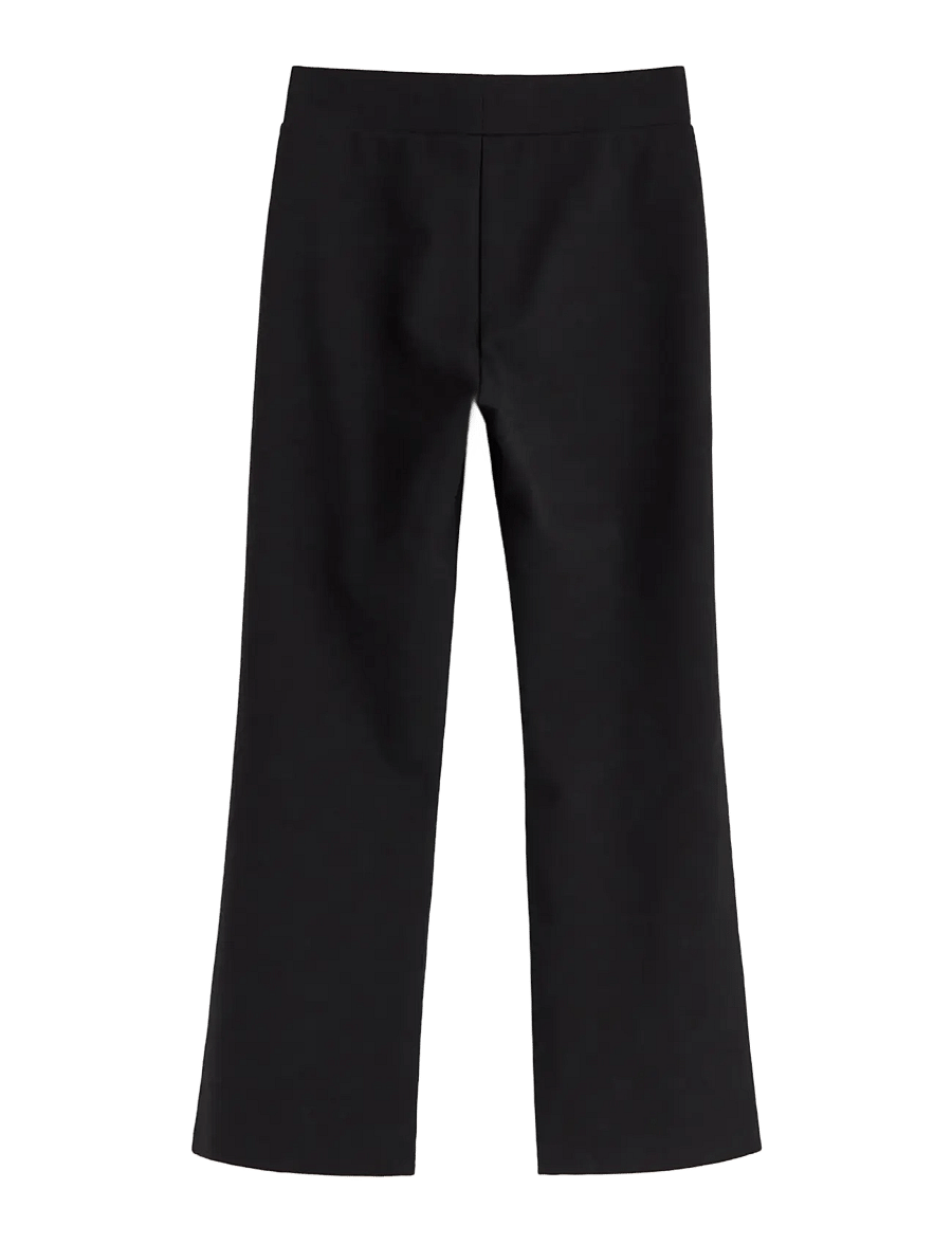 Lindex - Trousers Alva kick flare - alt laiad püksid - black - 2
