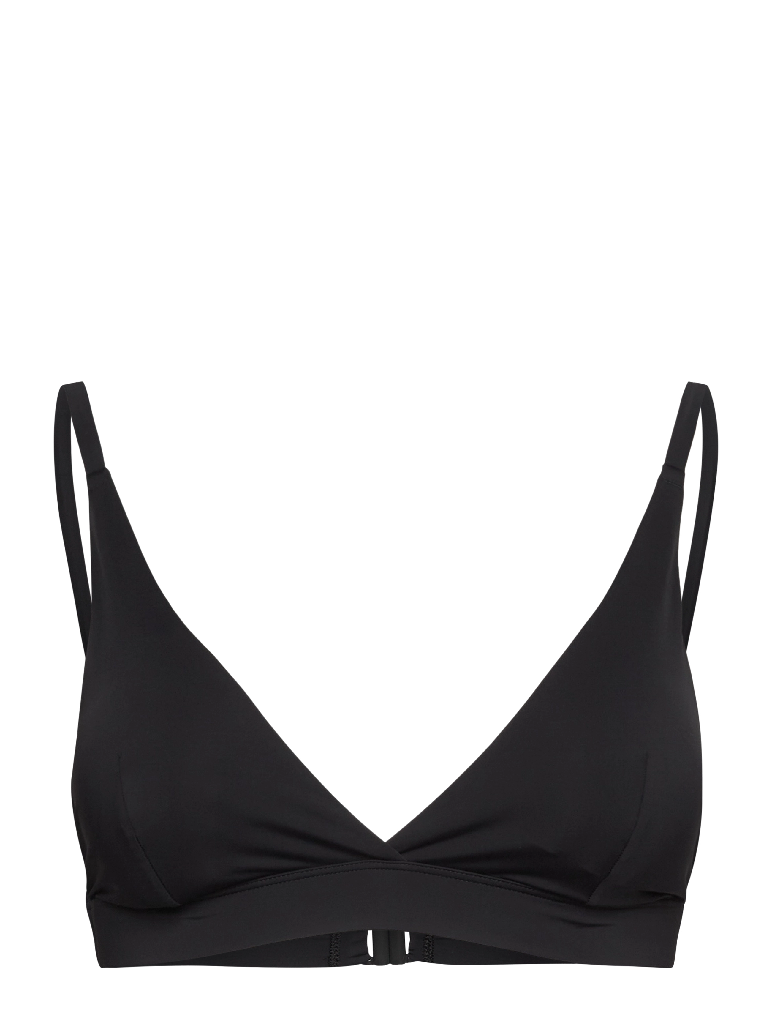 Lindex Swim Bra Triangle w pad BC - Bademode - BLACK / black