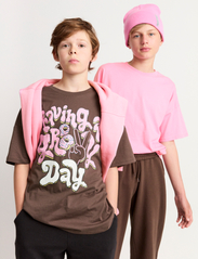 Lindex - T shirt 2 pack UNI - lühikeste varrukatega t-särgid - light pink - 1