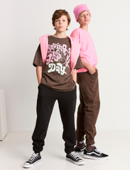 Lindex - T shirt 2 pack UNI - lühikeste varrukatega t-särgid - light pink - 4