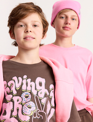 Lindex - T shirt 2 pack UNI - lühikeste varrukatega t-särgid - light pink - 5