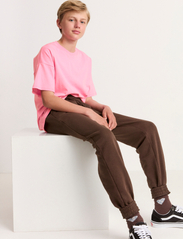Lindex - T shirt 2 pack UNI - lühikeste varrukatega t-särgid - light pink - 6