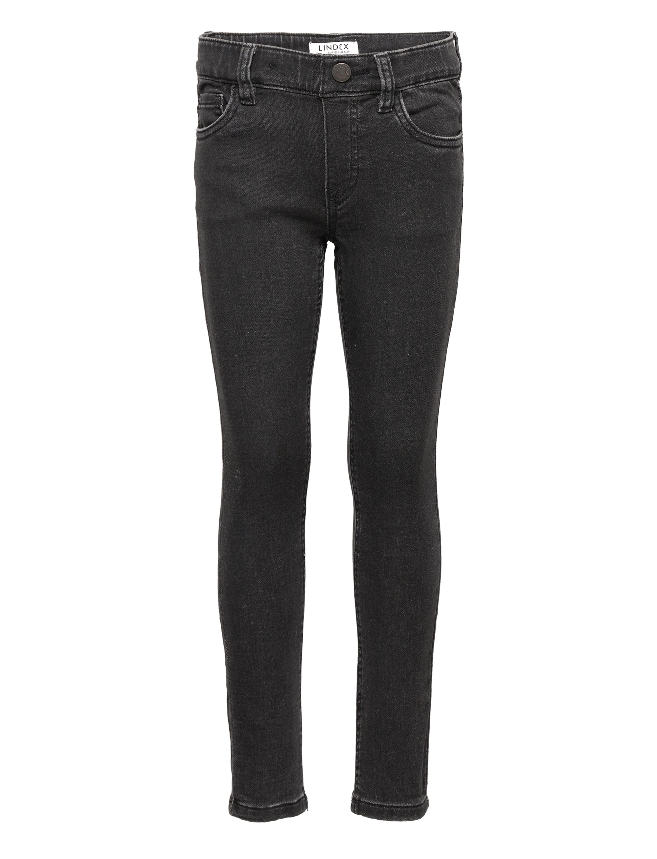 Lindex Trousers Denim Sam Black - Jeans - BLACK / black