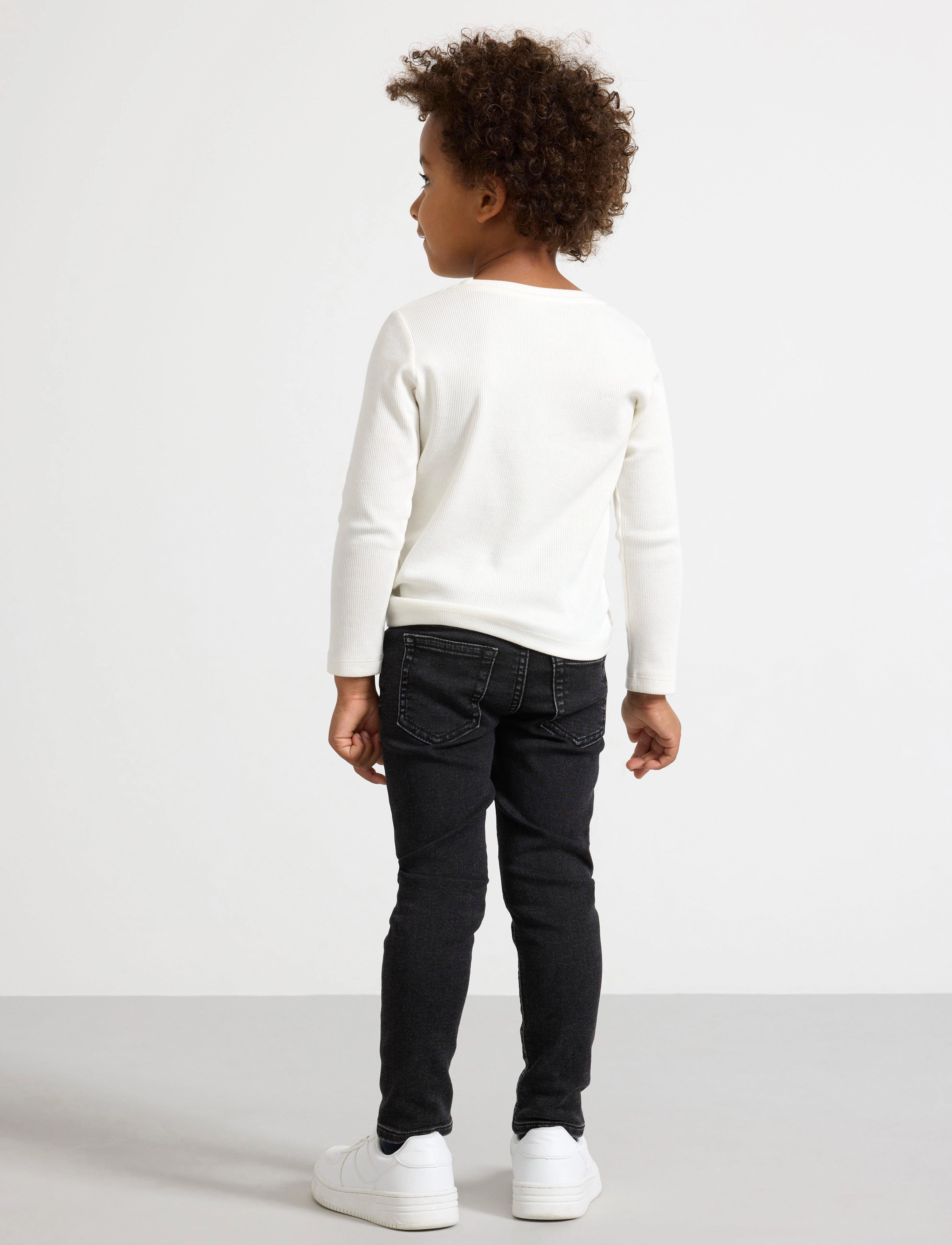 Lindex - Trousers Denim Sam Black - skinny jeans - black - 3