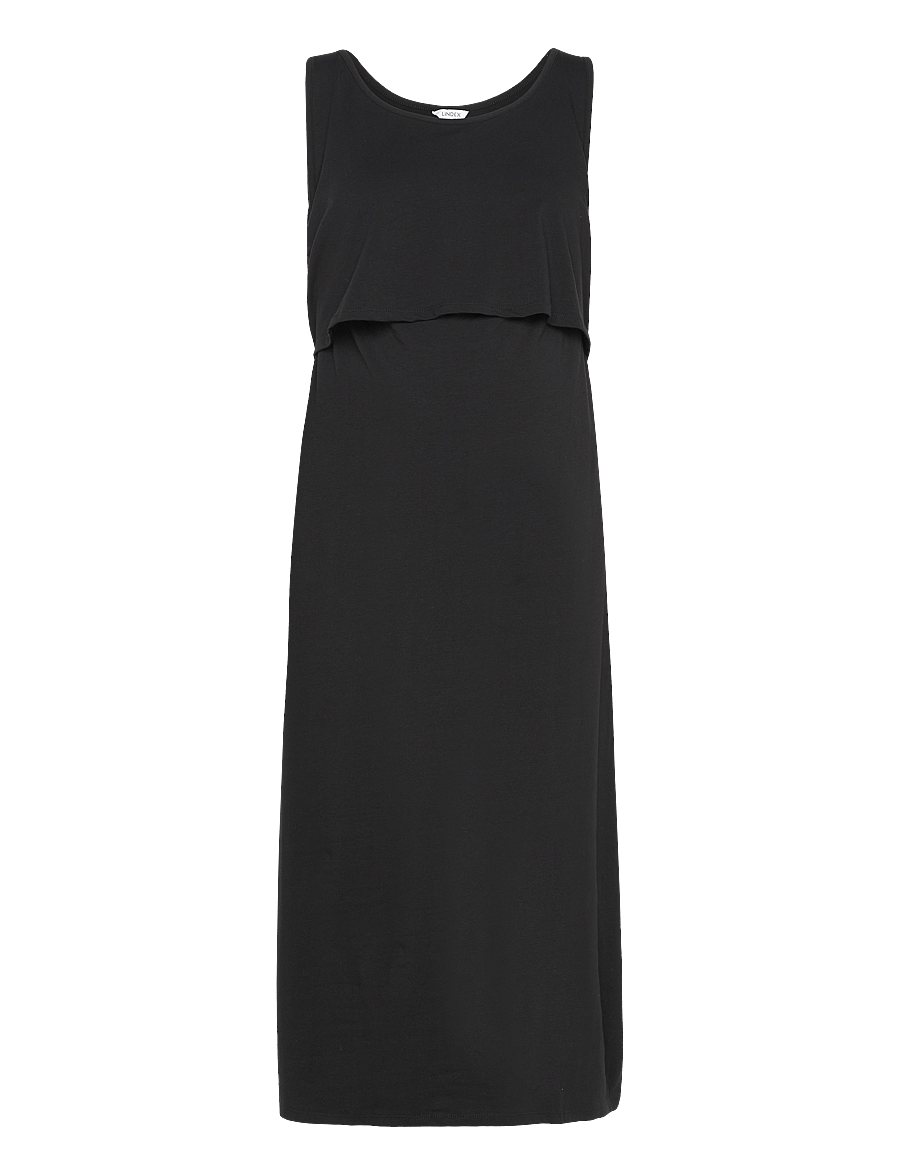 Lindex - Dress Mom Jones - midi kjoler - black - 1