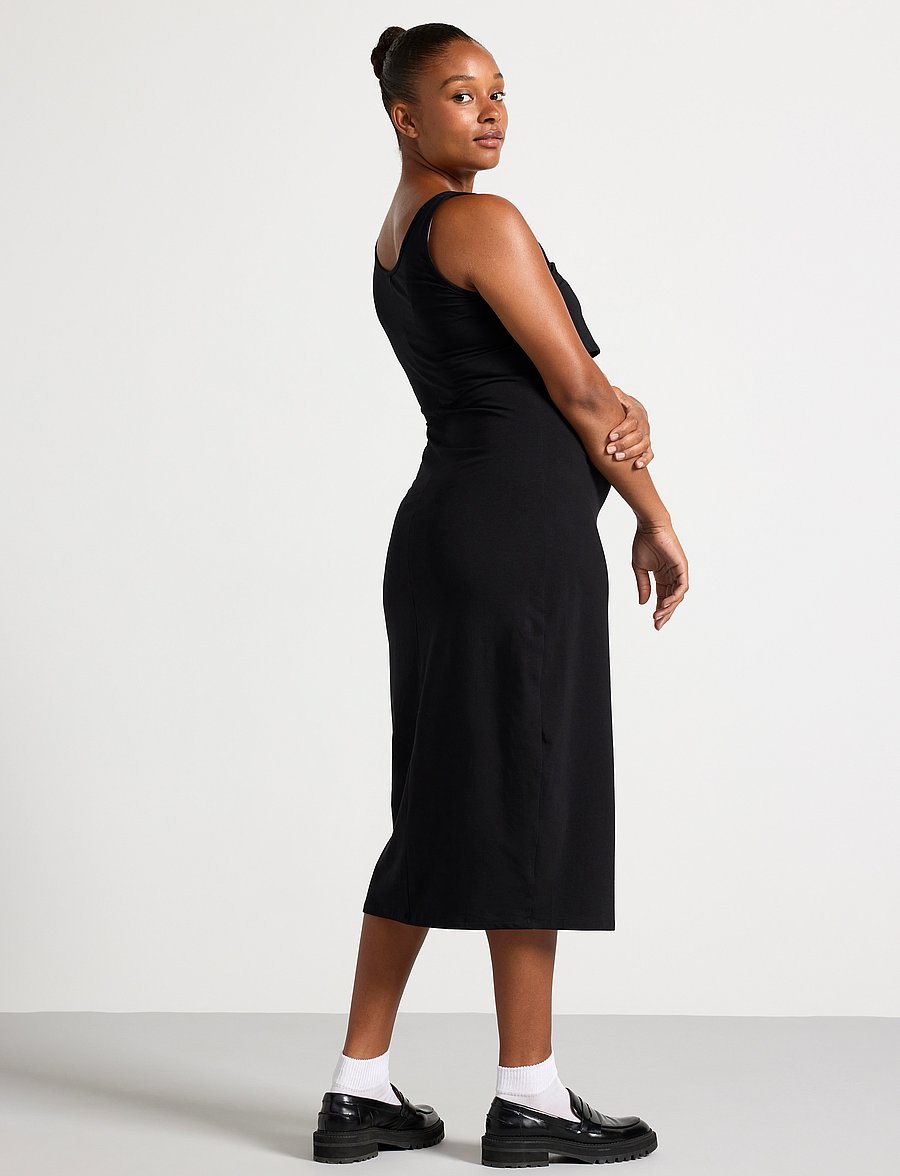 Lindex - Dress Mom Jones - midi kjoler - black - 4
