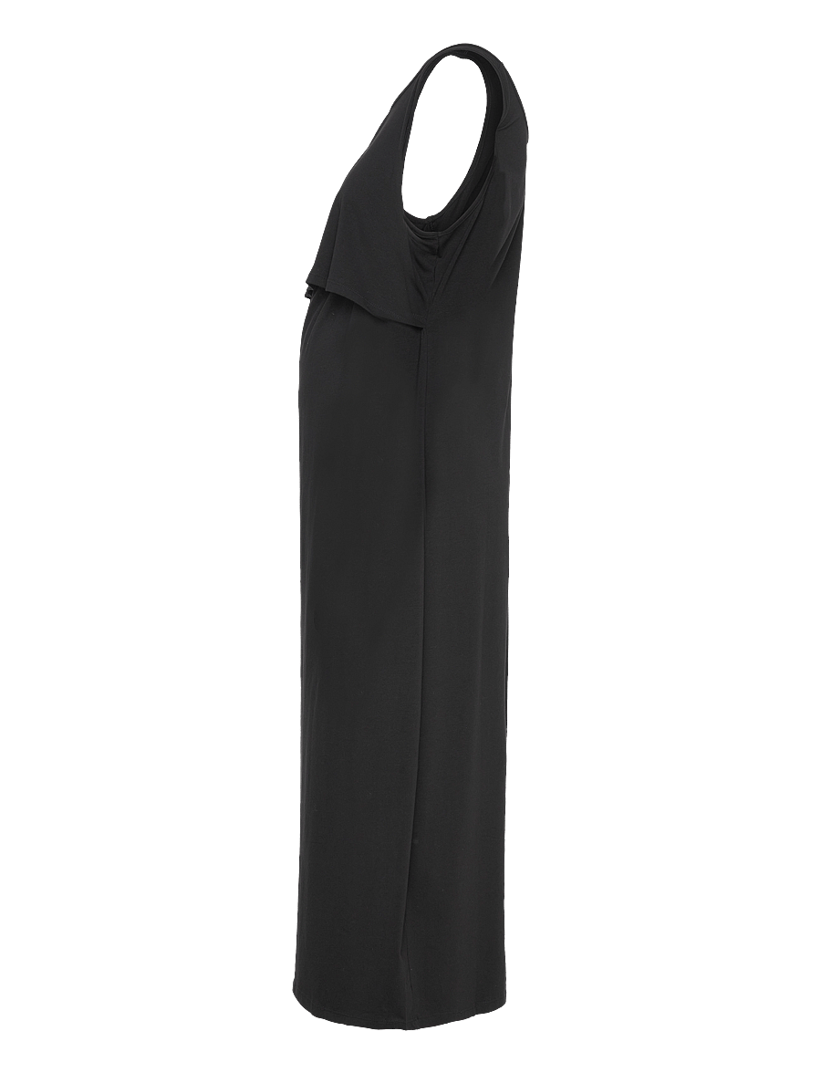 Lindex - Dress Mom Jones - midi kjoler - black - 3