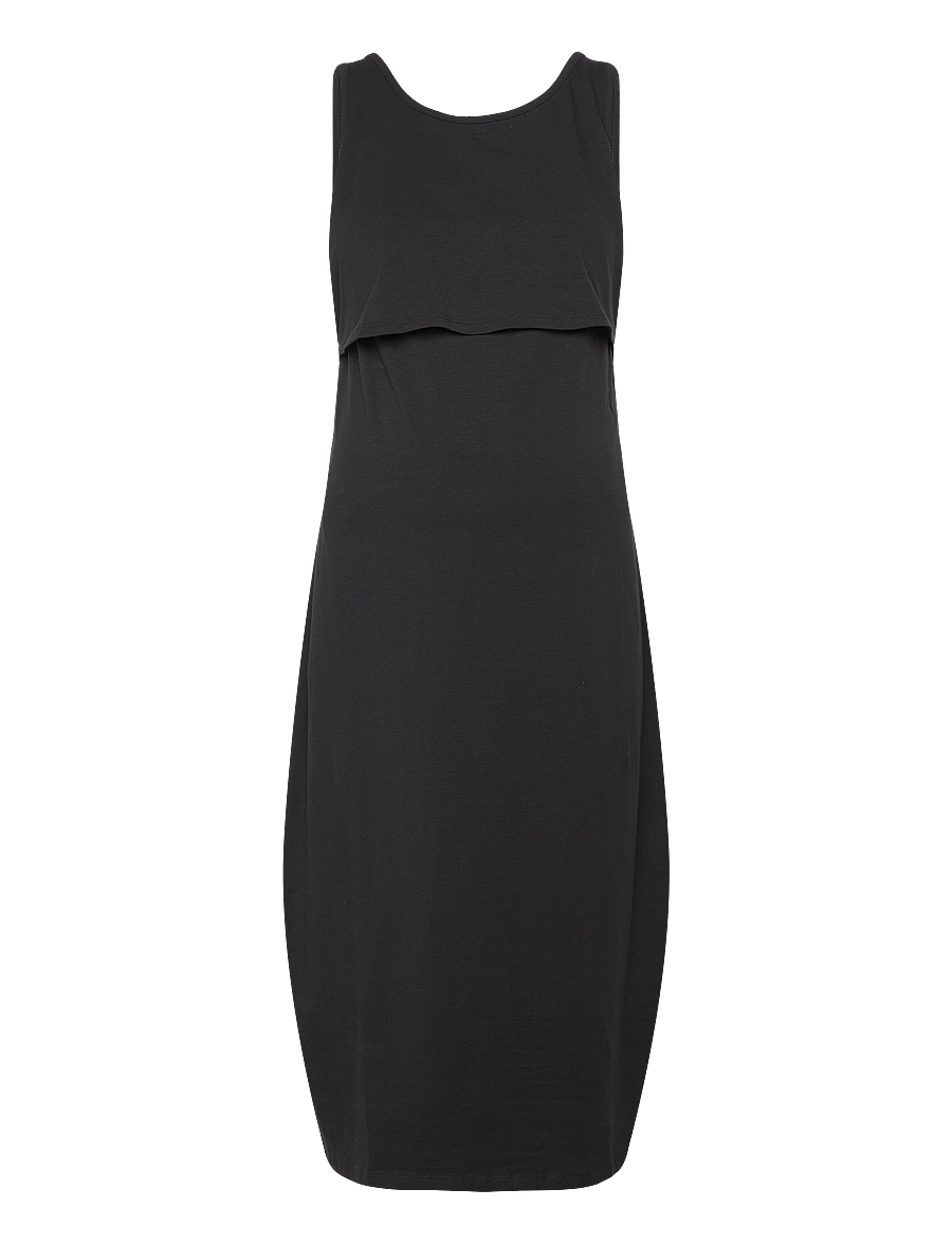 Lindex - Dress Mom Jones - midi kjoler - black - 0