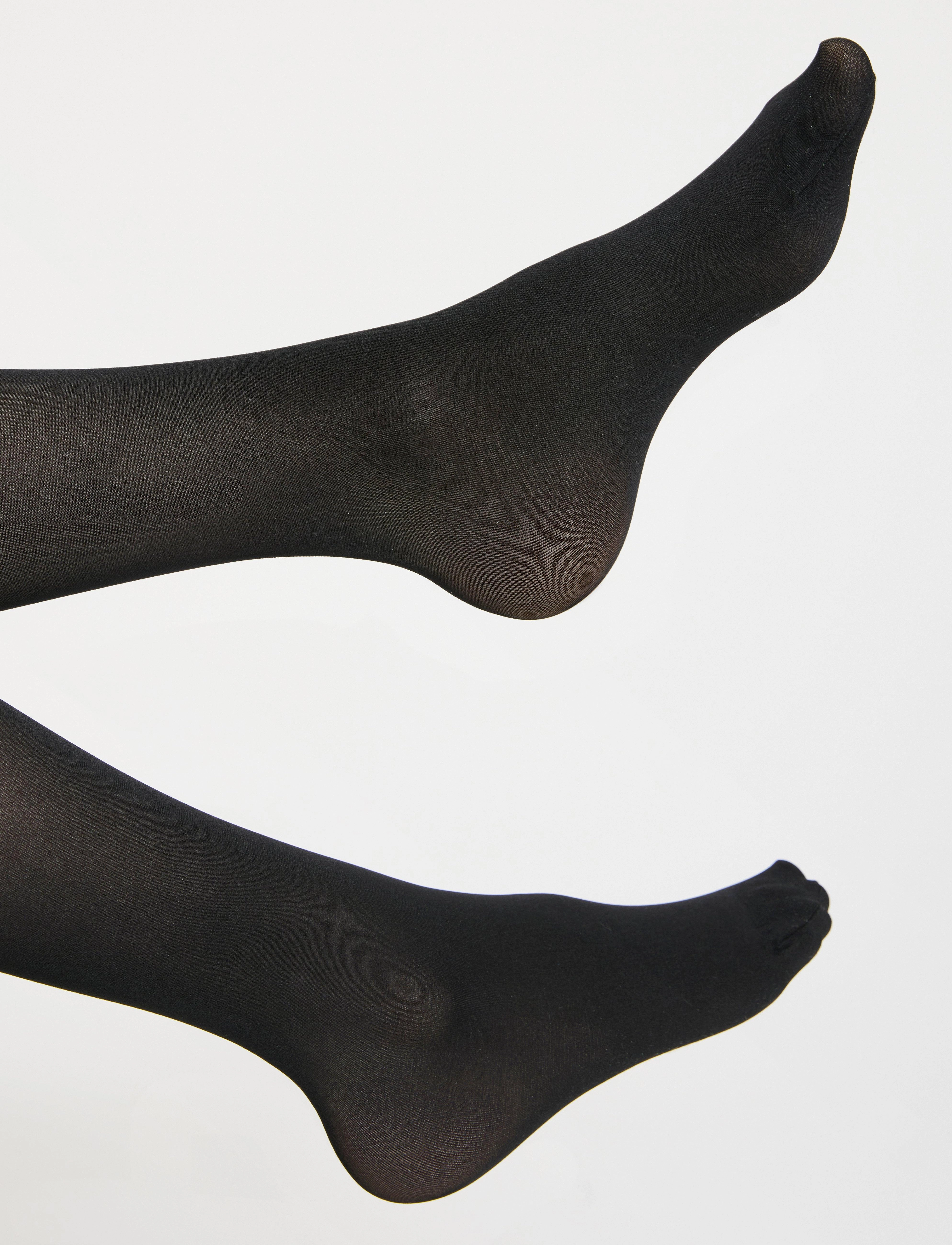 Lindex - Tights with superstretch 50 denier - special occasions - black - 4