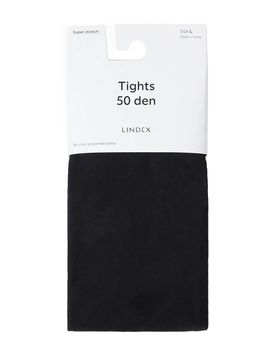Lindex - Tights with superstretch 50 denier - særlige begivenheder - black - 2