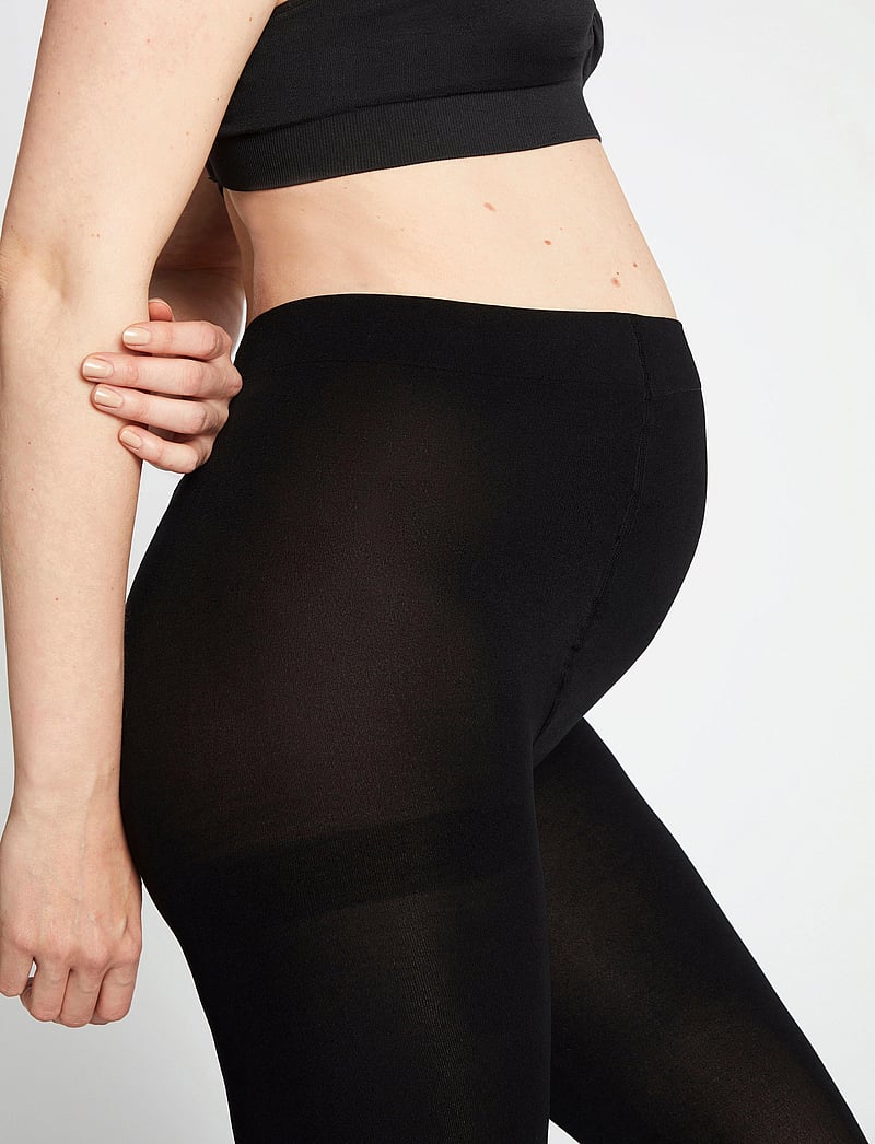 Lindex - MOM Semi shine 120 denier tights - besondere anlässe - black - 3