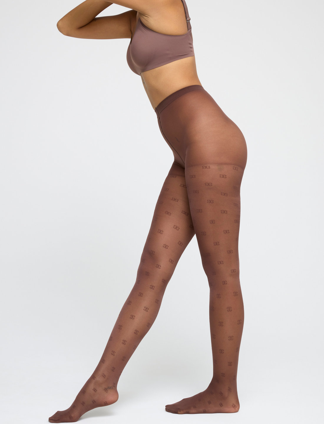 Dot pantyhose sales