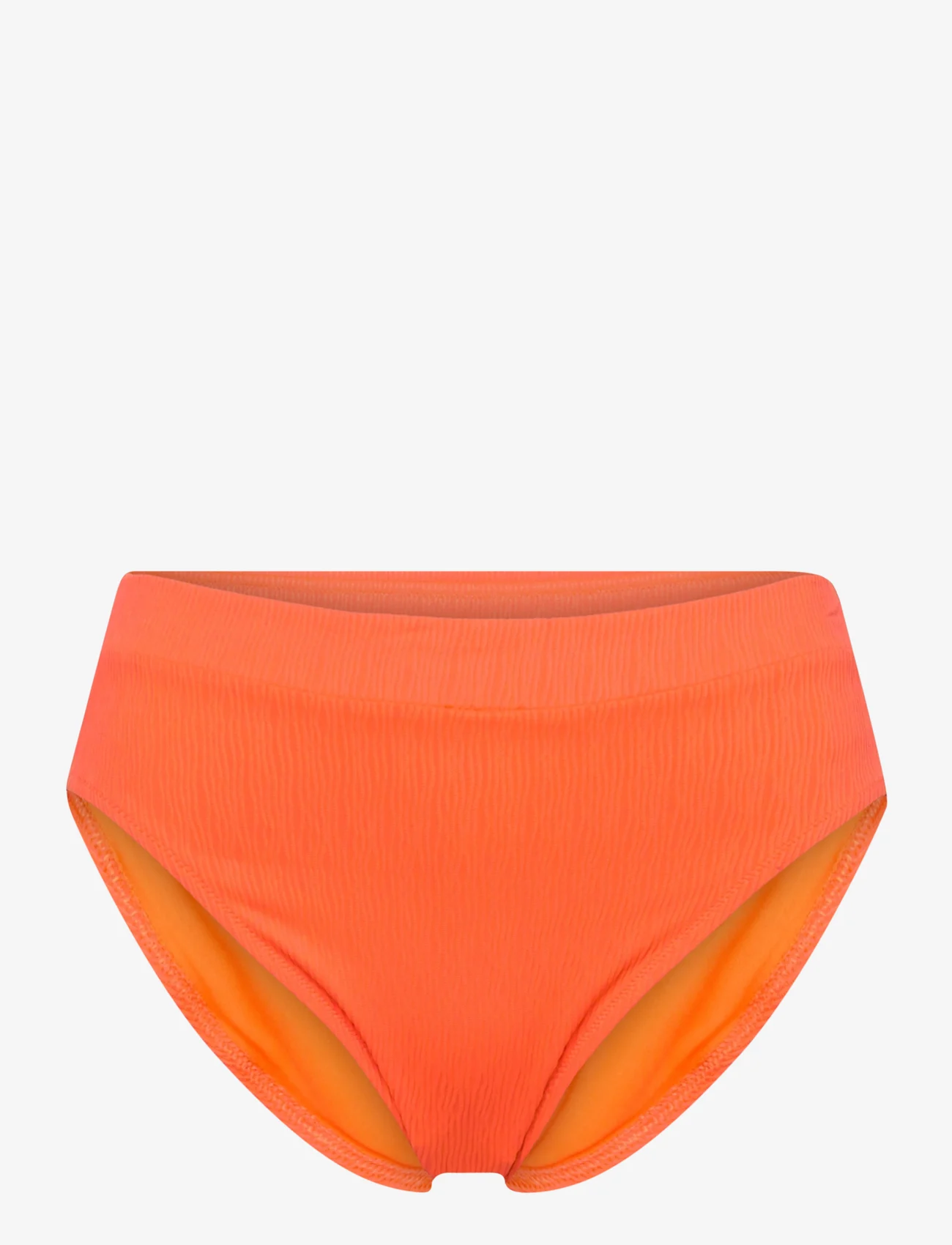 Lindex - Swim Brief Hanna Bikini HW Wav - bikinihosen mit hoher taille - dark orange - 1