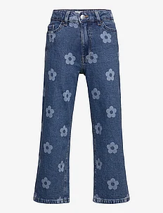 Trousers denim Vanja flowers c, Lindex