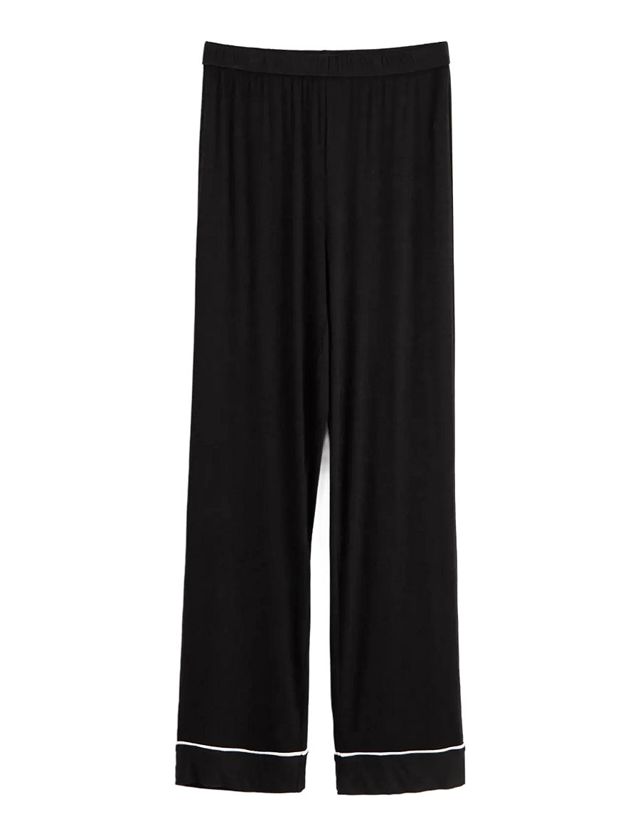 Lindex - Pyjama trousers - natbukser - black - 1