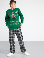 Lindex - Sweatshirt Sky Christmas UNI - mažiausios kainos - dark green - 4