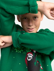 Lindex - Sweatshirt Sky Christmas UNI - mažiausios kainos - dark green - 5