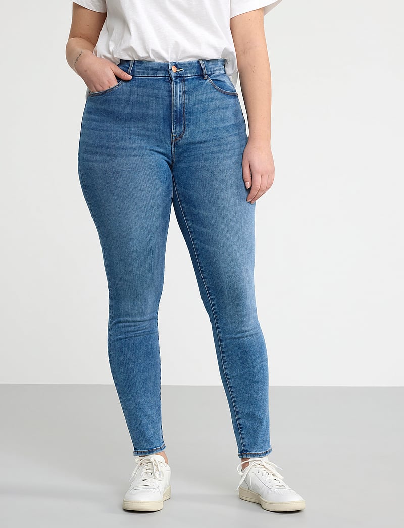 Lindex - Denim Trousers Clara Blue - skinny jeans - denim - 0