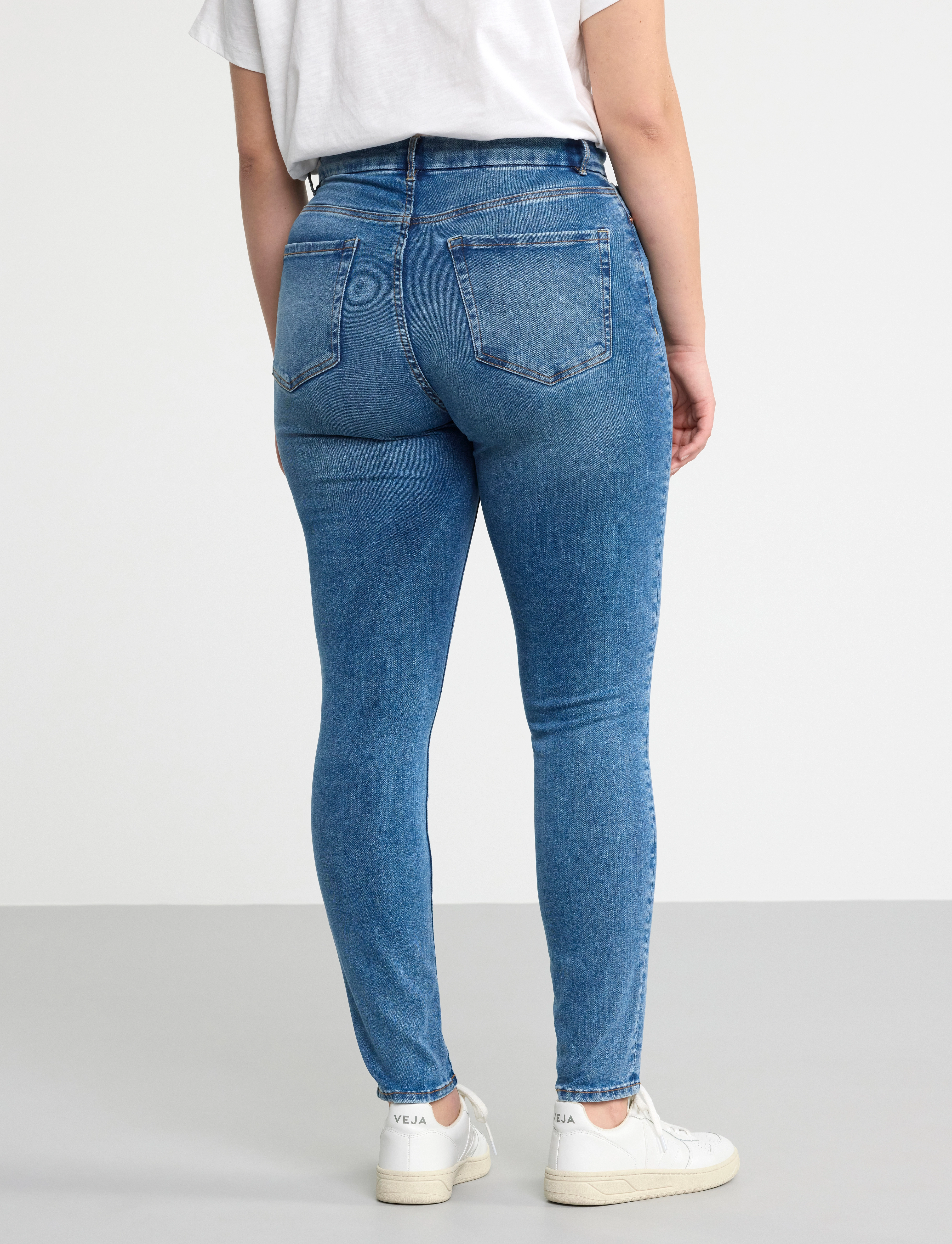 Lindex - Denim Trousers Clara Blue - denim - 3