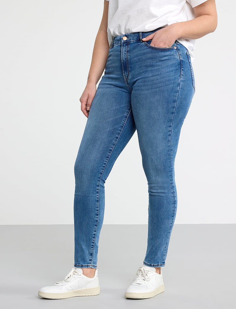 Lindex - Denim Trousers Clara Blue - skinny jeans - denim - 4