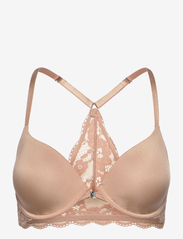 Bra Lilja Iris front closure - BEIGE