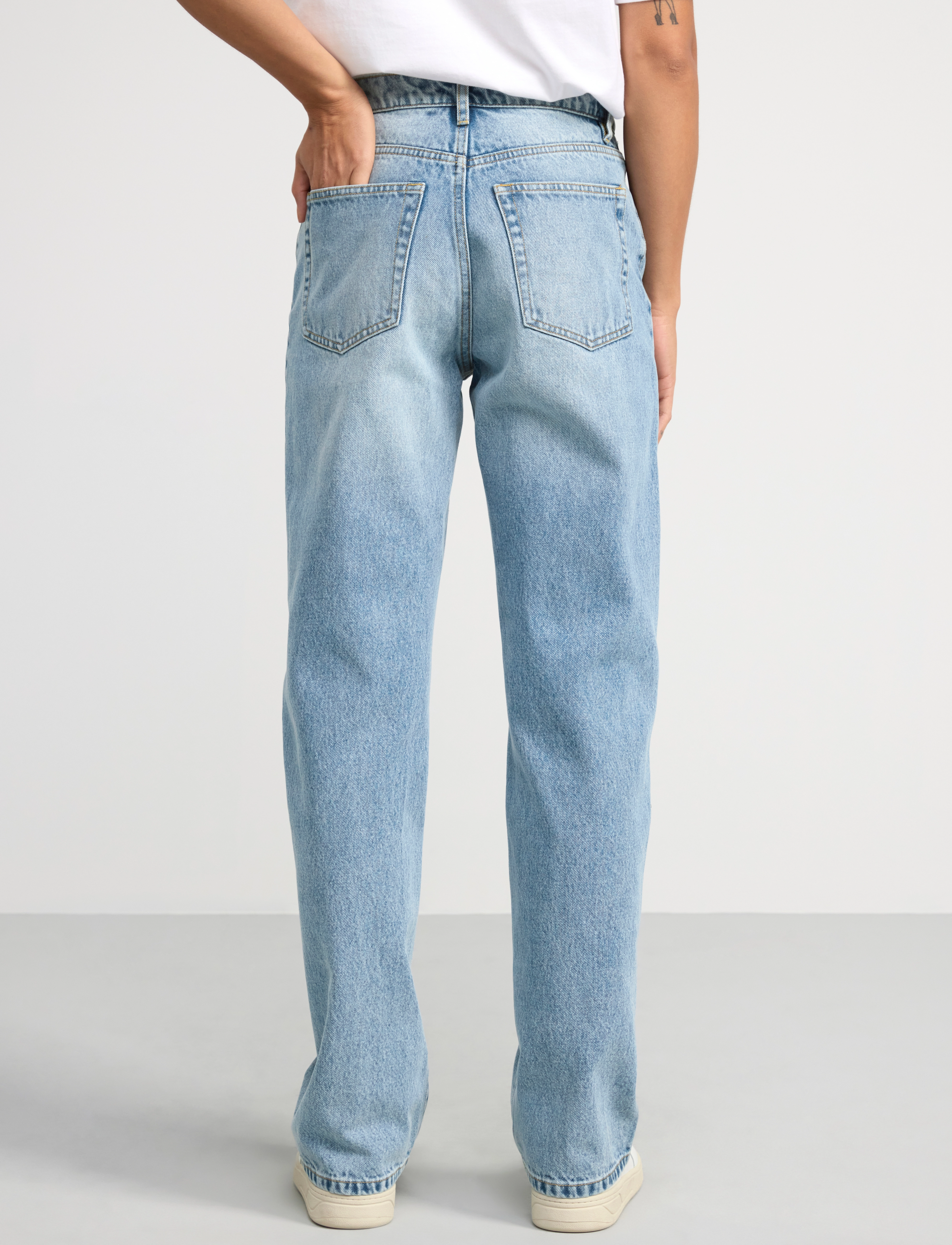 Lindex - Trouser denim Pam lt blue - light denim - 5