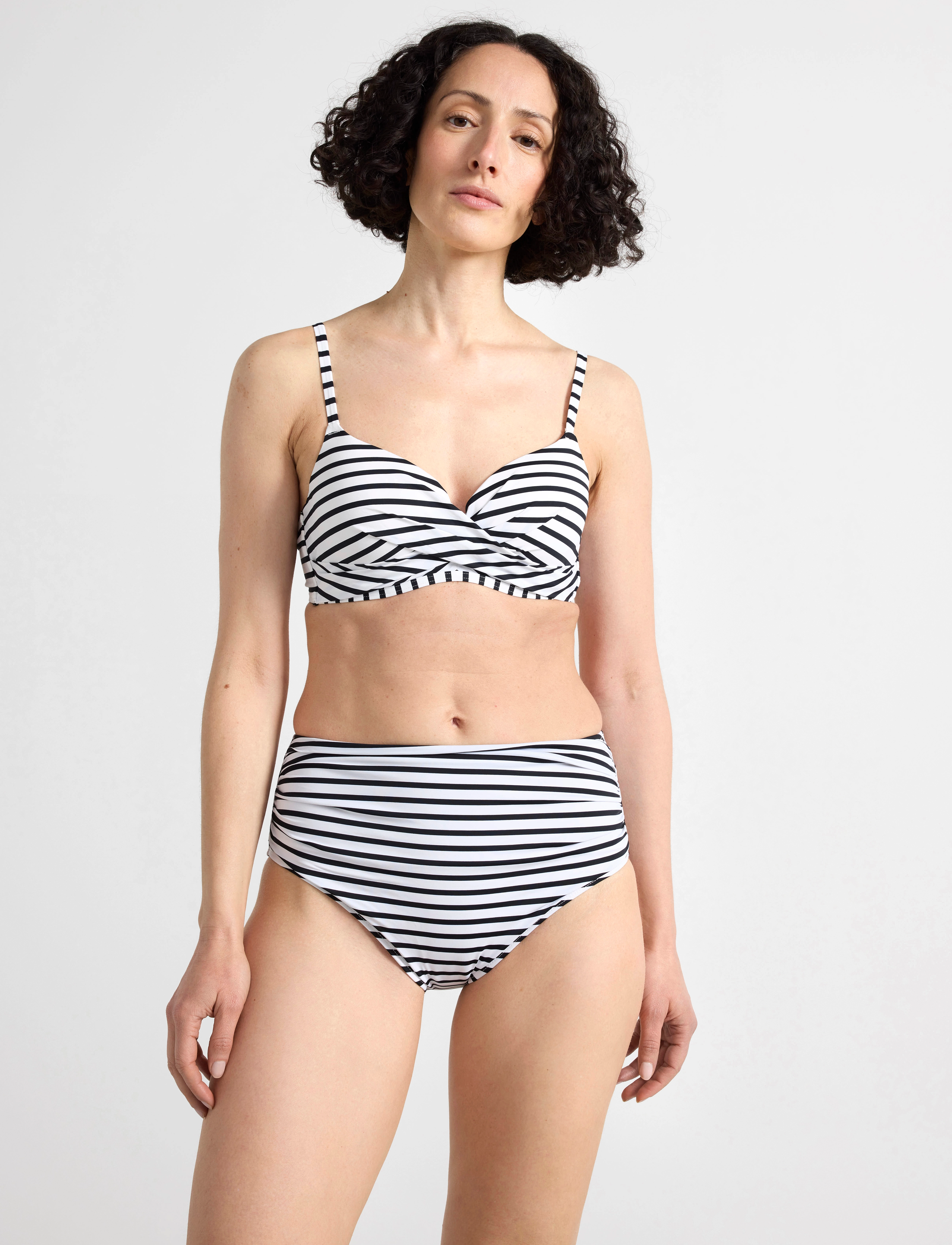 Lindex - Swim Brief Sara Bikini Shaping - light white - 2