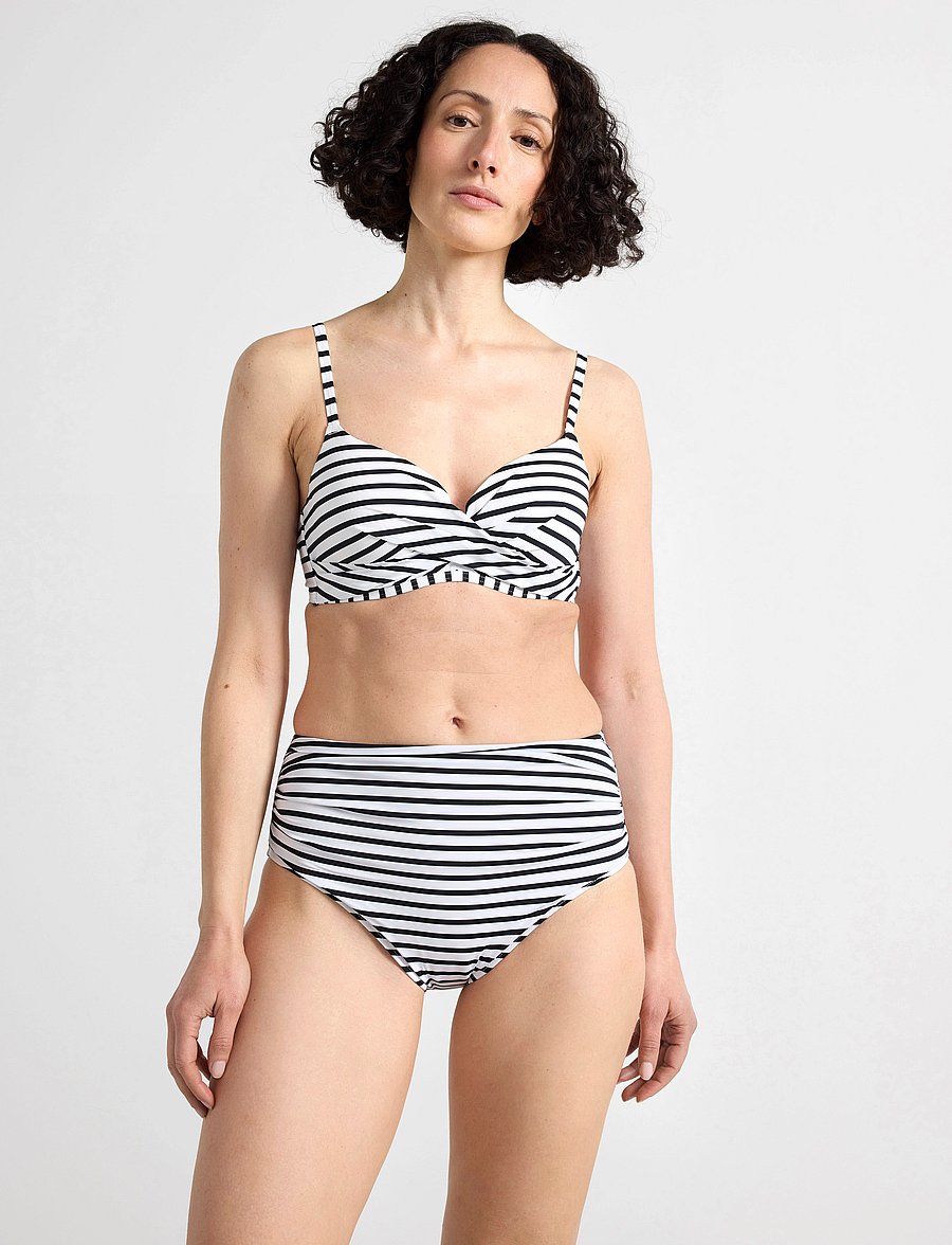 Lindex - Swim Brief Sara Bikini Shaping - light white - 2