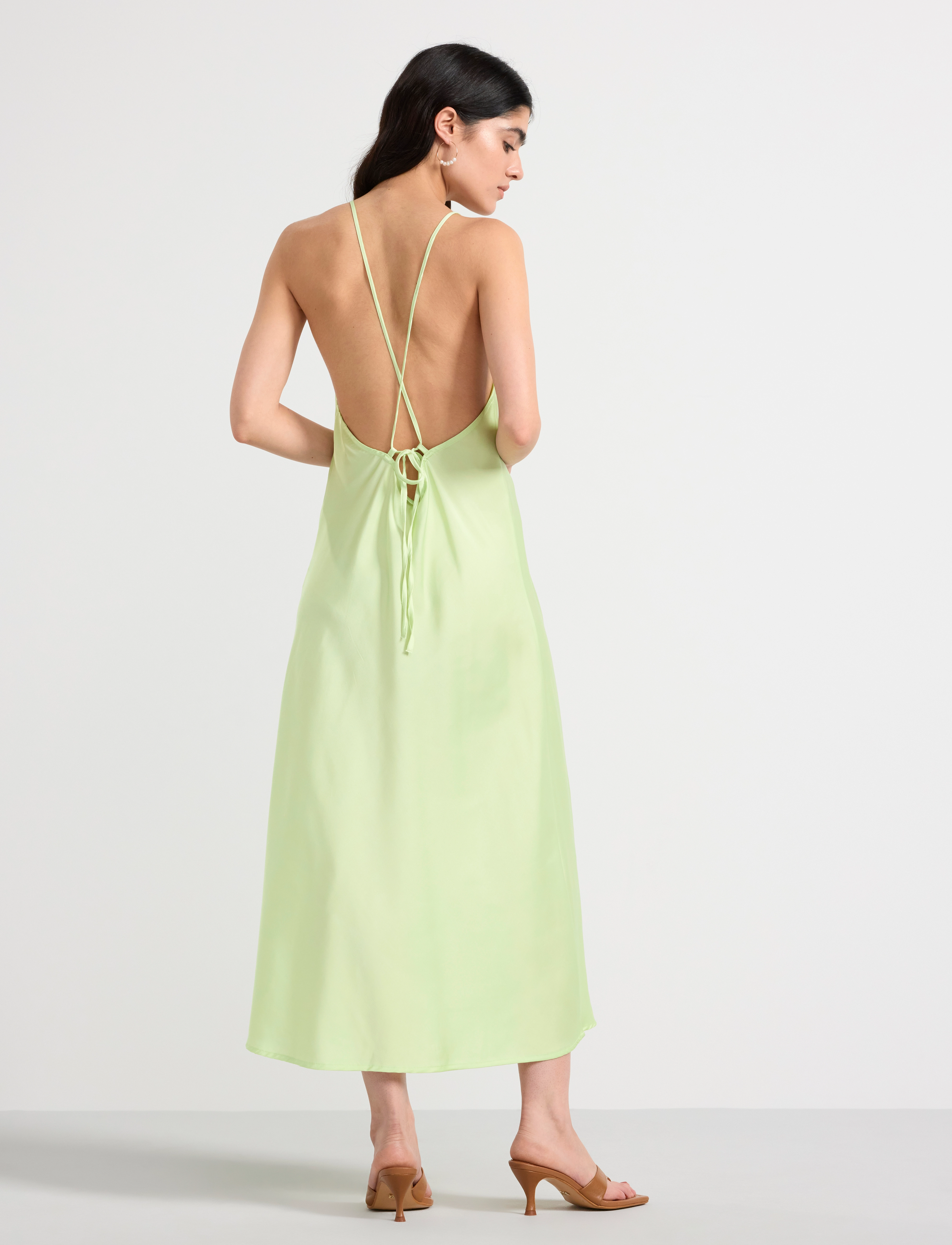Lindex - Dress Augusta - slip kjoler - light green - 3