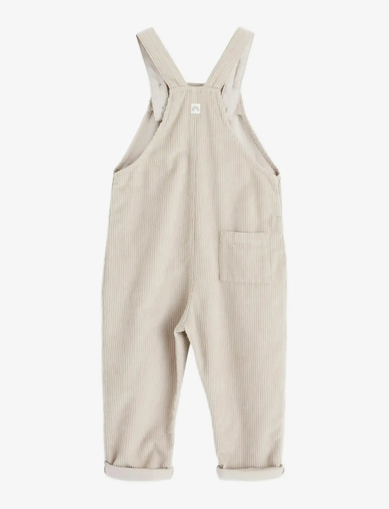Lindex - Dungarees in corduroy - overalls - light grey - 1