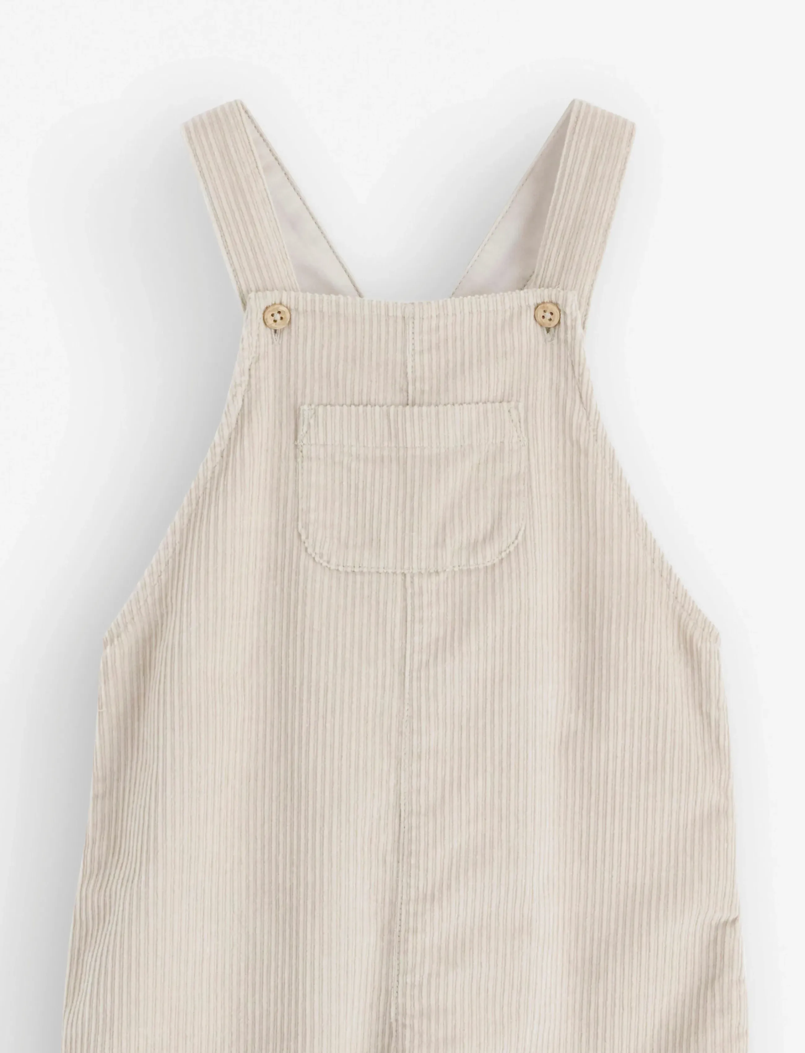 Lindex - Dungarees in corduroy - overalls - light grey - 2