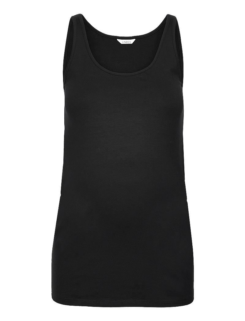 Lindex - Top Karin MOM - tops - black - 1
