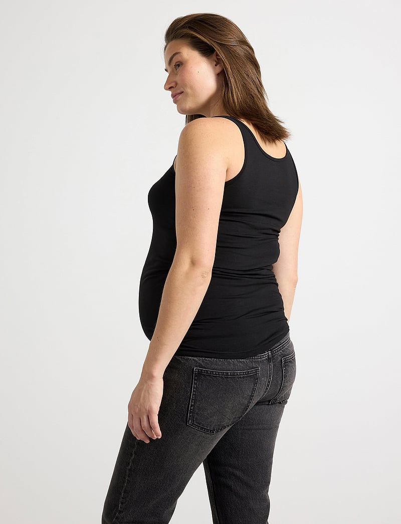 Lindex - Top Karin MOM - tops - black - 4