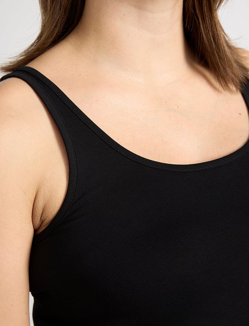 Lindex - Top Karin MOM - tops - black - 5