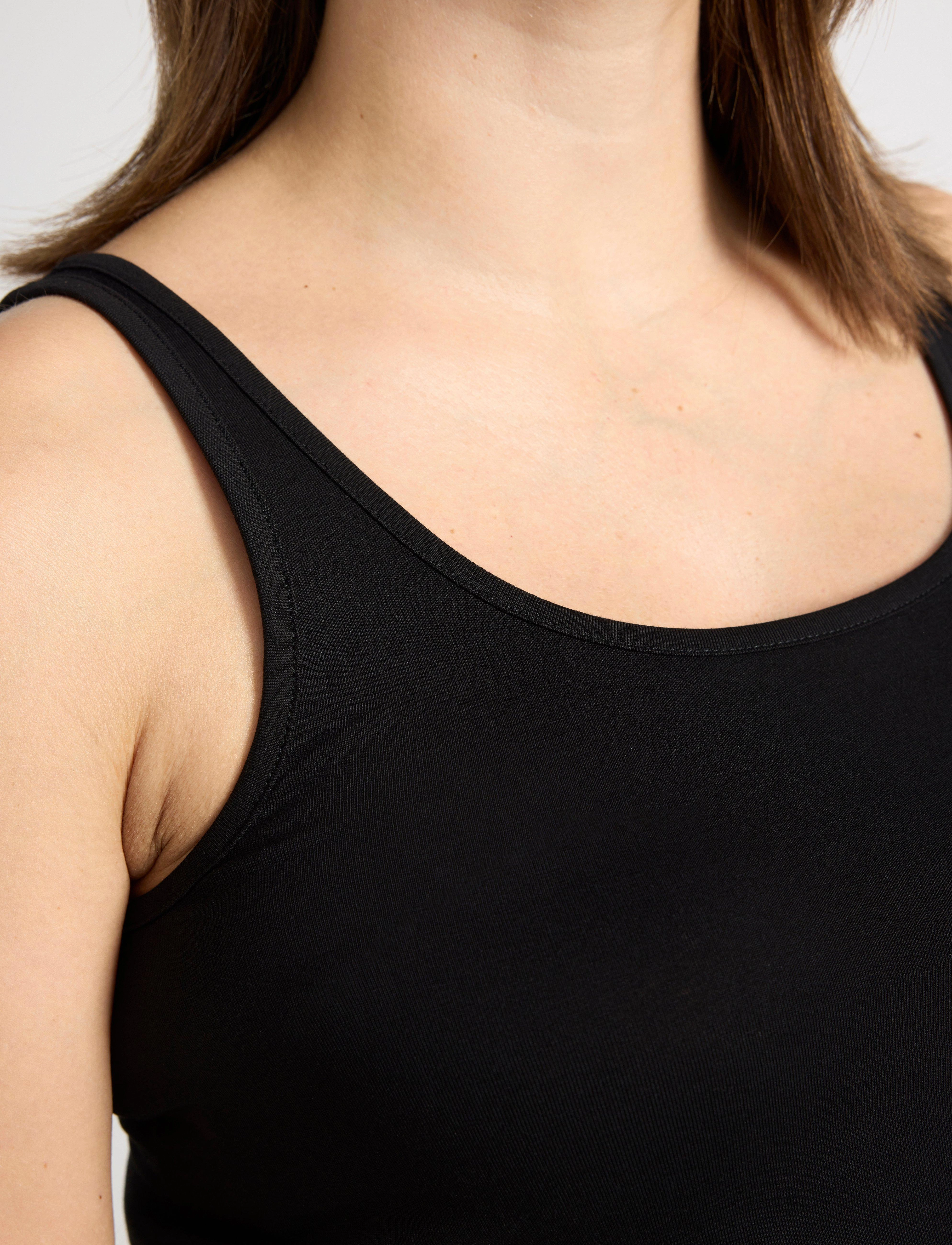 Lindex - Top Karin MOM - tanktops - black - 5