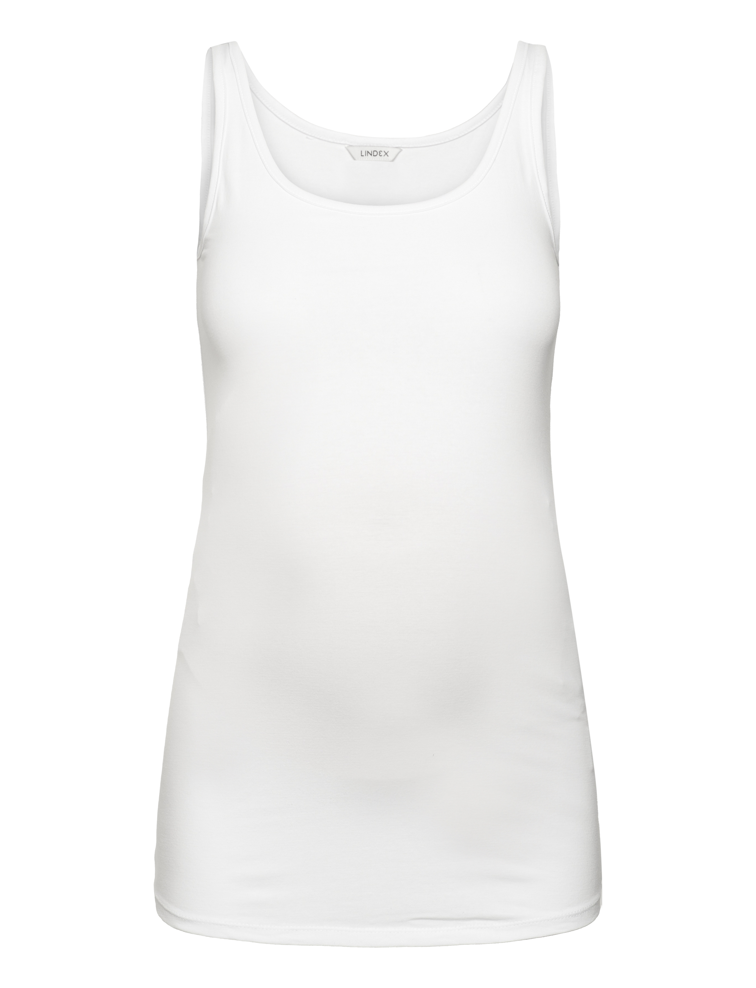 LINDEX Oberteil Karin Mom Weiß - XS - Damen